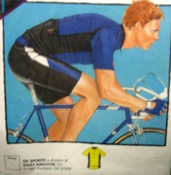 87 UNISEX DK STRETCH CRITERIUM  CYCLING JERSEY PATTERN XS-XL